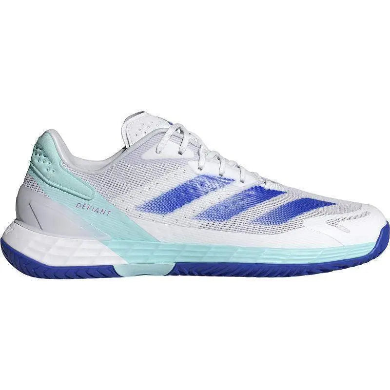 Zapatillas Adidas Defiant Speed 2 Blanco Azul Aqua Pádel Elite