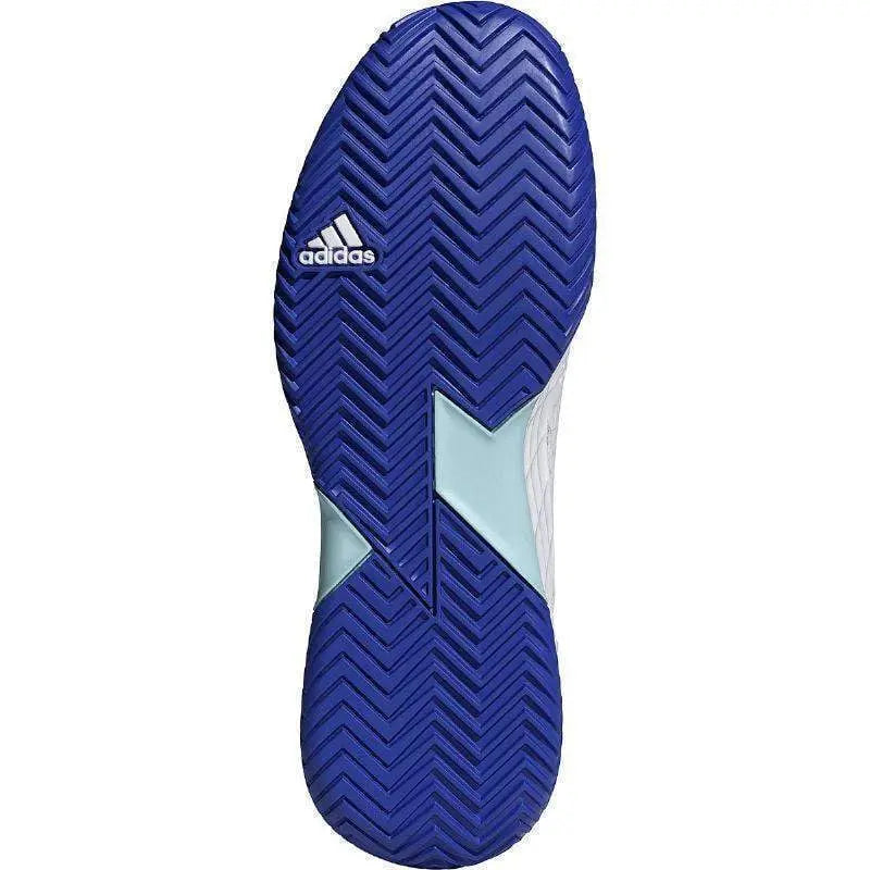 Zapatillas Adidas Defiant Speed 2 Blanco Azul Aqua Pádel Elite