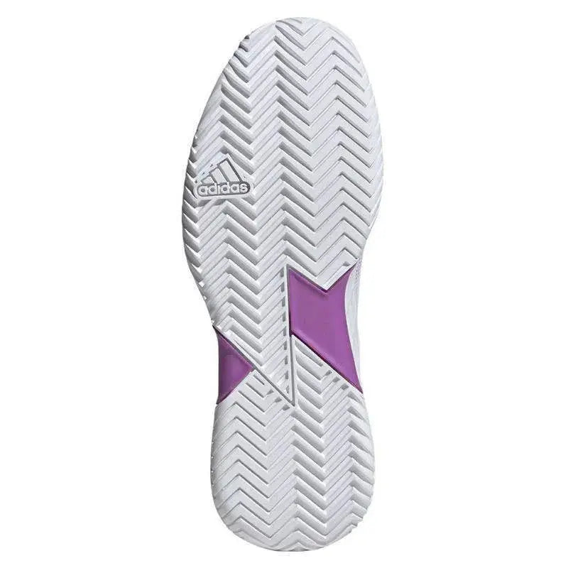 Zapatillas Adidas Defiant Speed 2 Blanco Azul Aqua Mujer Pádel Elite