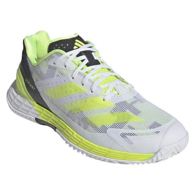 Zapatillas Adidas Defiant Speed 2 Blanco Lima Fluor Pádel Elite