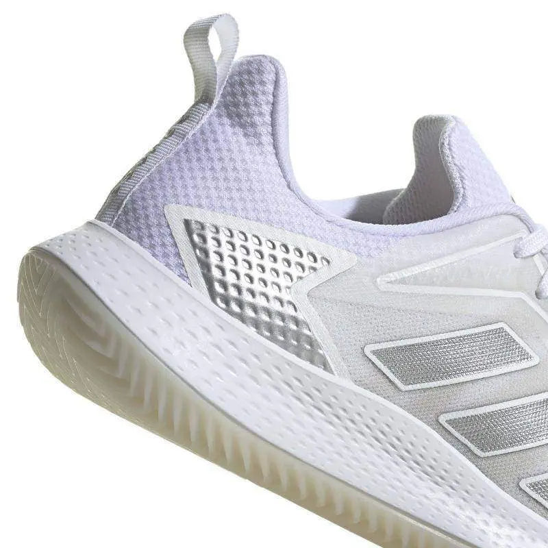 Zapatillas Adidas Defiant Speed Clay Blanco Mujer Pádel Elite