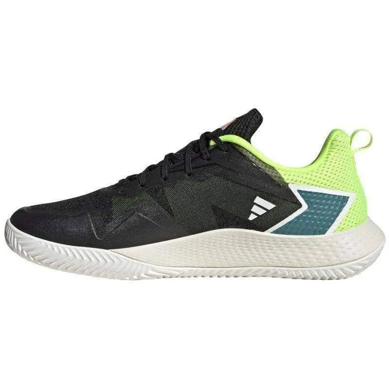 Zapatillas Adidas Defiant Speed Negro Blanco Fluor Pádel Elite