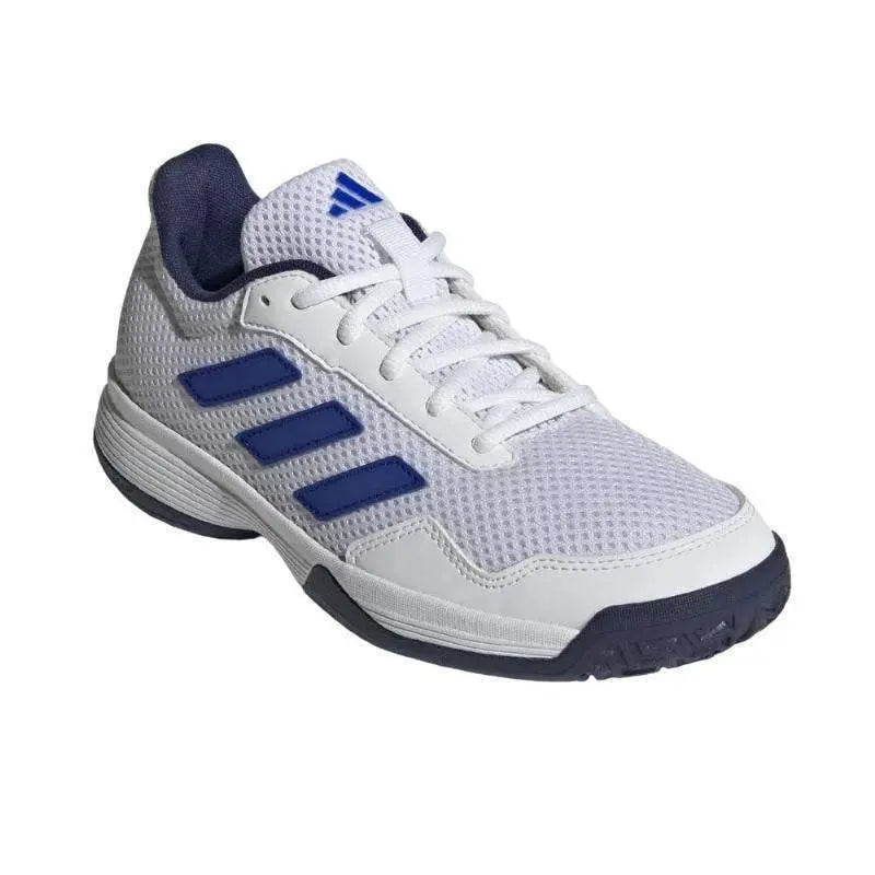 Zapatillas Adidas Game Spec Blanco Azul Junior Pádel Elite