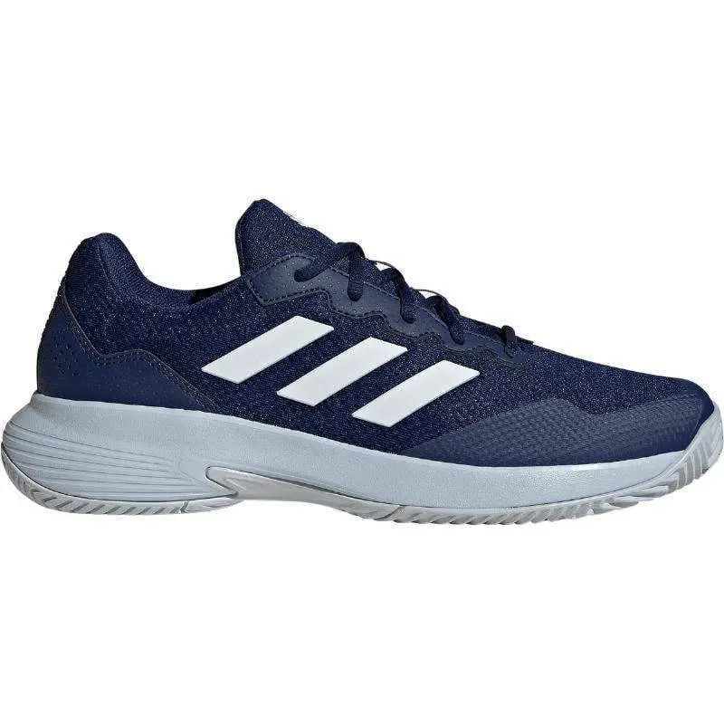 Zapatillas Adidas GameCourt 2.0 Azul Oscuro Blanco Pádel Elite