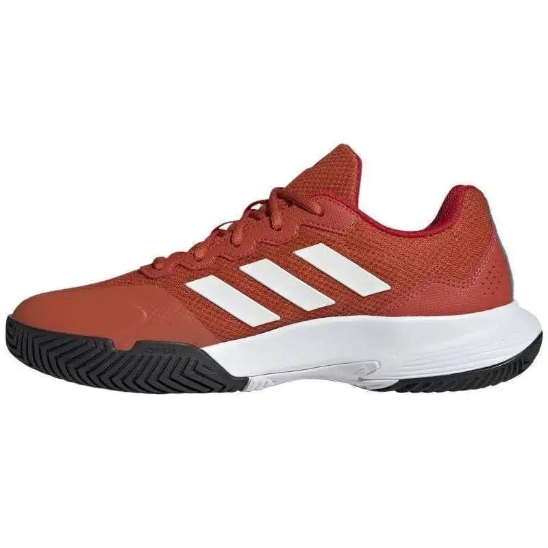 Zapatillas Adidas GameCourt 2.0 Rojo Blanco Pádel Elite