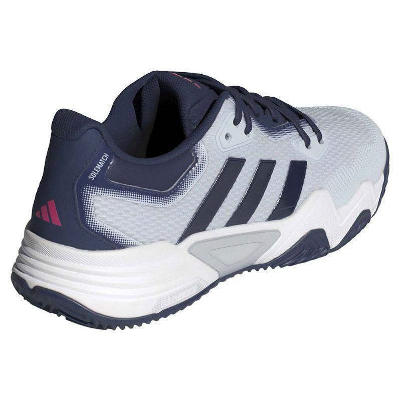 Zapatillas Adidas Solematch Control 2 Clay Azul Oscuro Blanco Pádel Elite