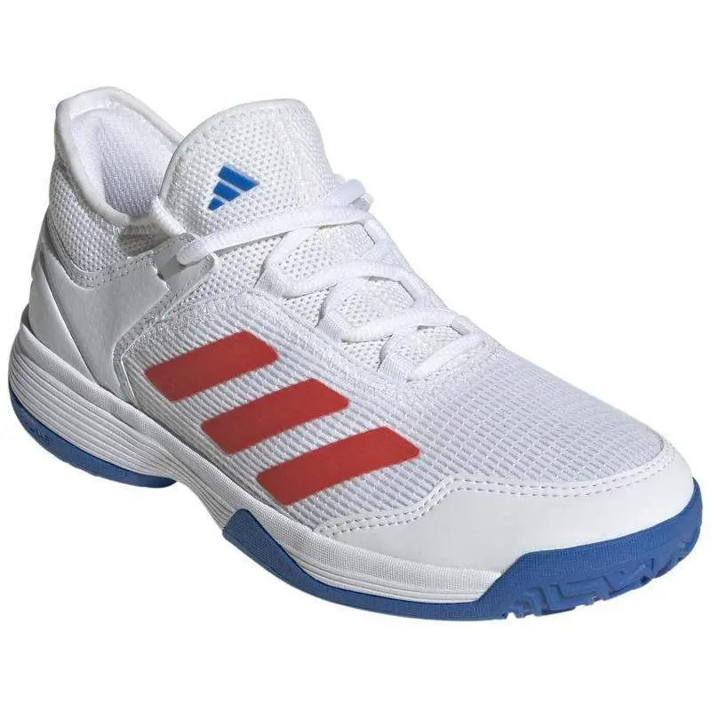 Zapatillas Adidas Ubersonic 4 Blanco Rojo Junior Pádel Elite