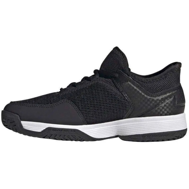 Zapatillas Adidas Ubersonic 4K Negro Blanco Junior Pádel Elite