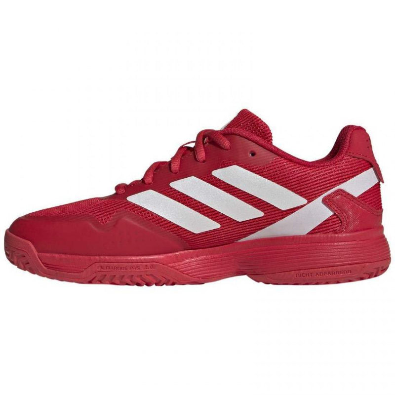 Zapatillas Adidas Ubersonic Rojo Metalizado Junior Pádel Elite