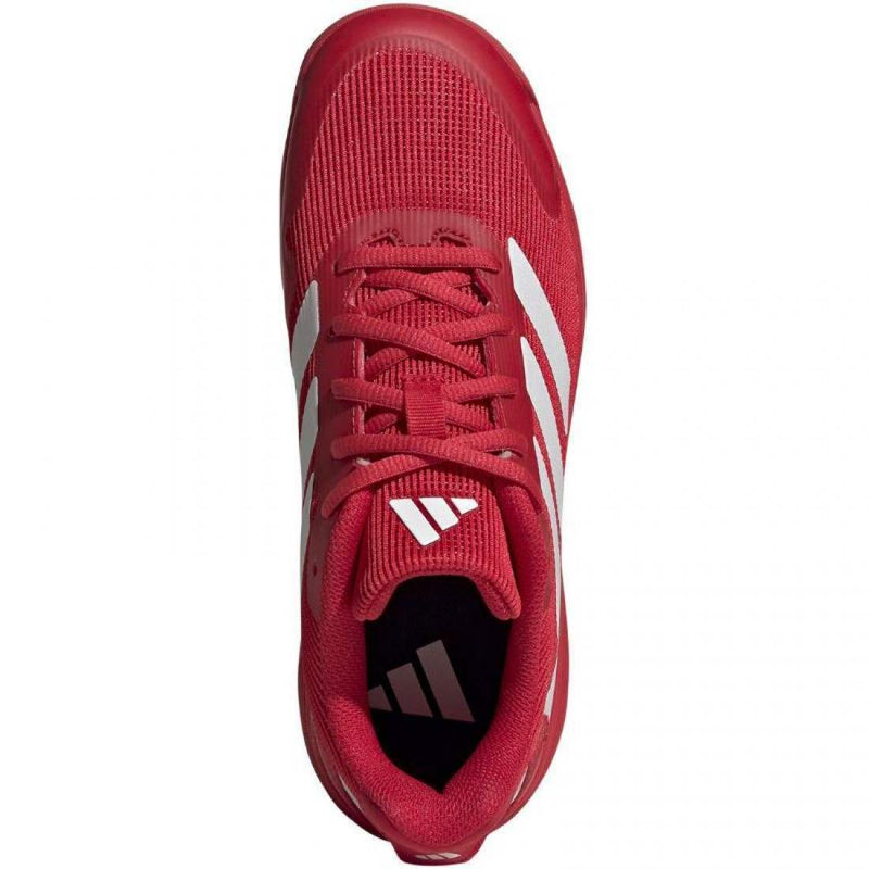 Zapatillas Adidas Ubersonic Rojo Metalizado Junior Pádel Elite