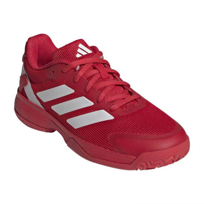 Zapatillas Adidas Ubersonic Rojo Metalizado Junior Pádel Elite