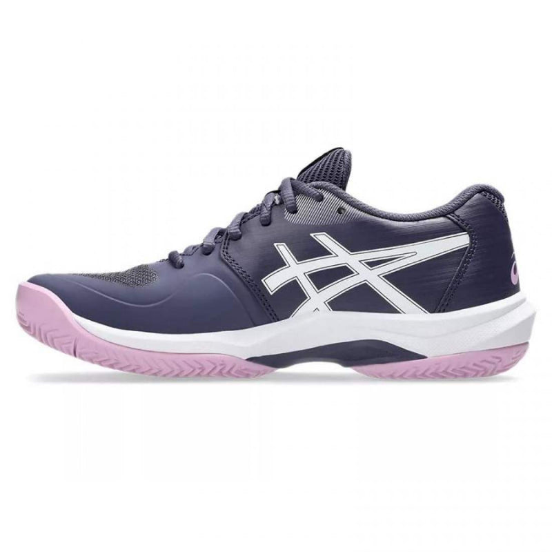 Zapatillas Asics Game FF Clay Azul Indigo Blanco Mujer Pádel Elite