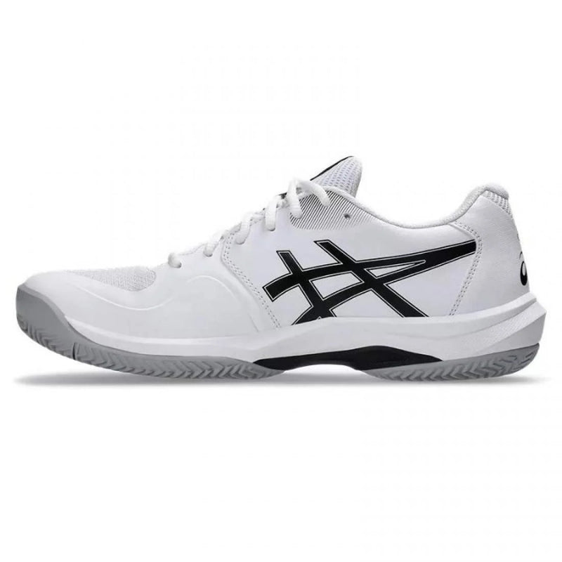 Zapatillas Asics Game FF Clay Blanco Negro Pádel Élite