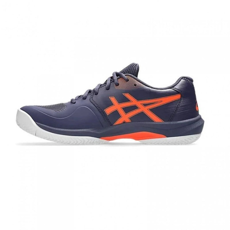 Zapatillas Asics Game FF Clay Azul Indigo Naranja Pádel Elite