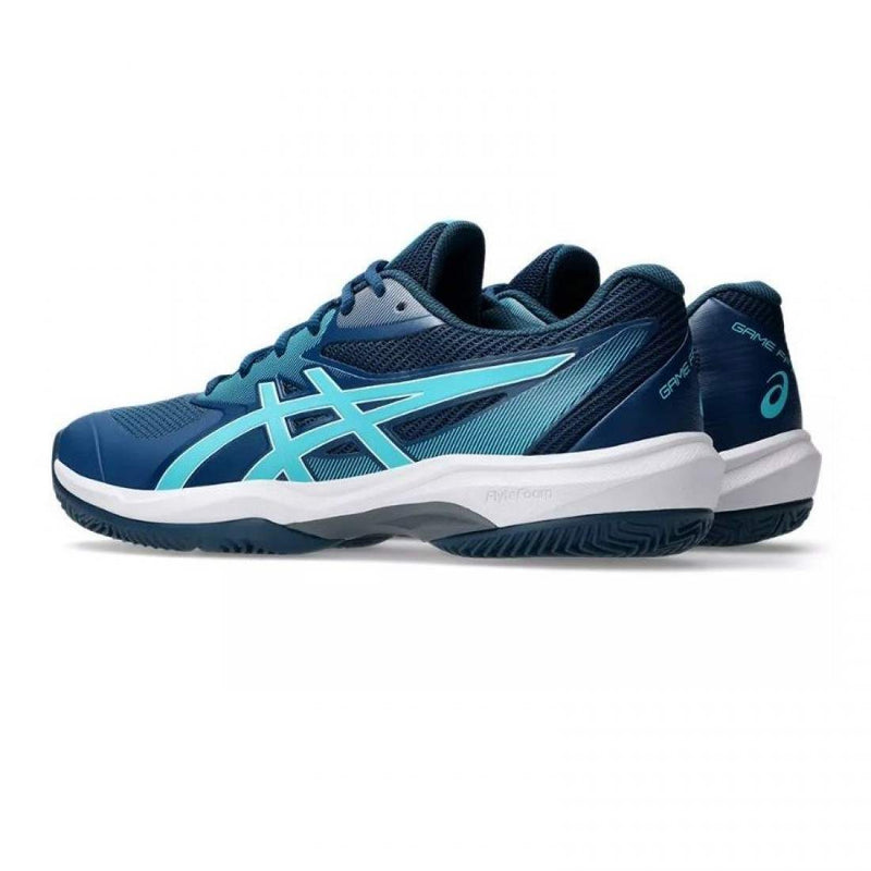 Zapatillas Asics Game FF Padel Azul Mako Aqua Pádel Élite