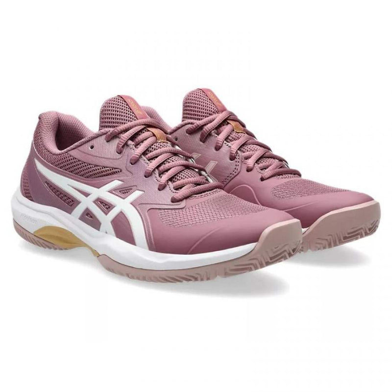 Zapatillas Asics Game FF Padel Purpura Oxide Blanco Mujer Pádel Elite