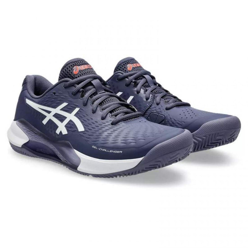 Zapatillas Asics Gel Challenger 14 Clay Azul Indigo Blanco Pádel Élite