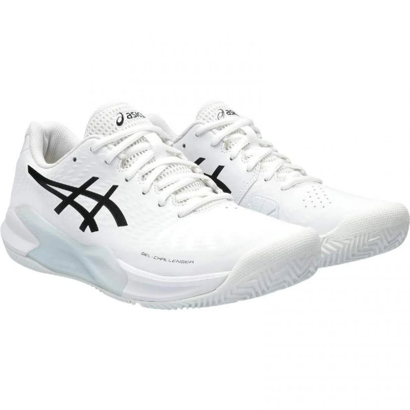 Zapatillas Asics Gel Challenger 14 Clay Blanco Negro Pádel Elite