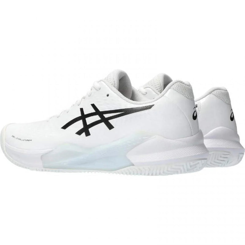 Zapatillas Asics Gel Challenger 14 Clay Blanco Negro Pádel Elite