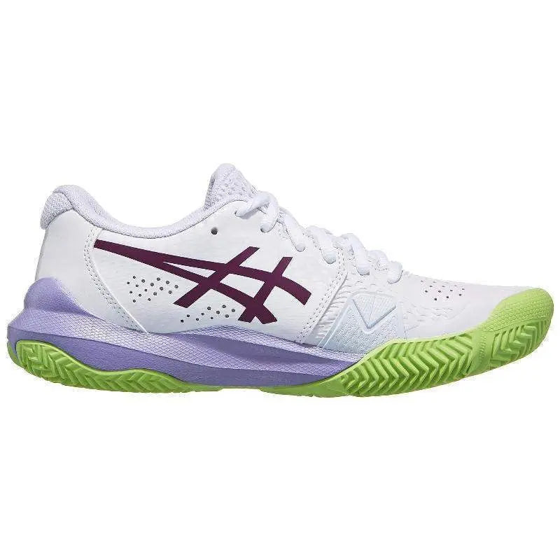 Zapatillas Asics Gel Challenger 14 Padel Blanco Malva Intenso Mujer Pádel Elite