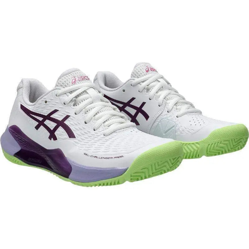 Zapatillas Asics Gel Challenger 14 Padel Blanco Malva Intenso Mujer Pádel Elite