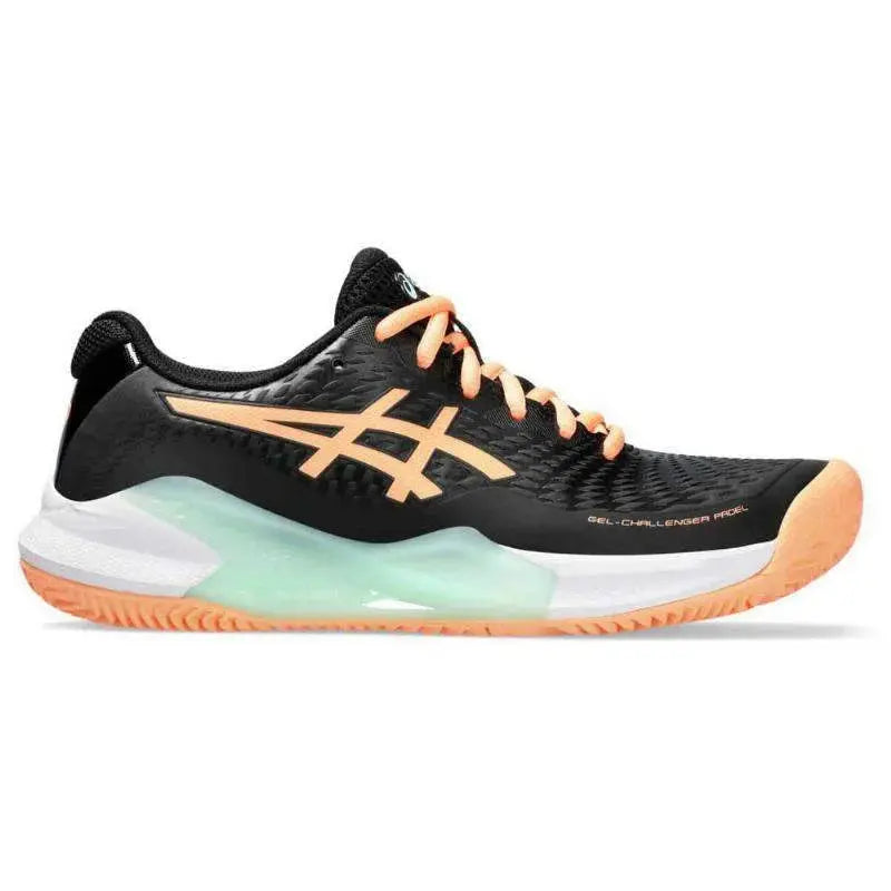 Zapatillas Asics Gel Challenger 14 Padel Negro Naranja Mujer Pádel Elite