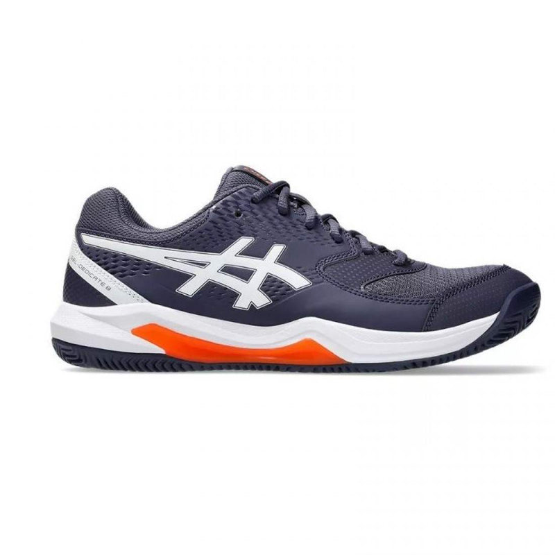 Zapatillas Asics Gel Dedicate 8 Clay Azul Indigo Blanco Pádel Élite