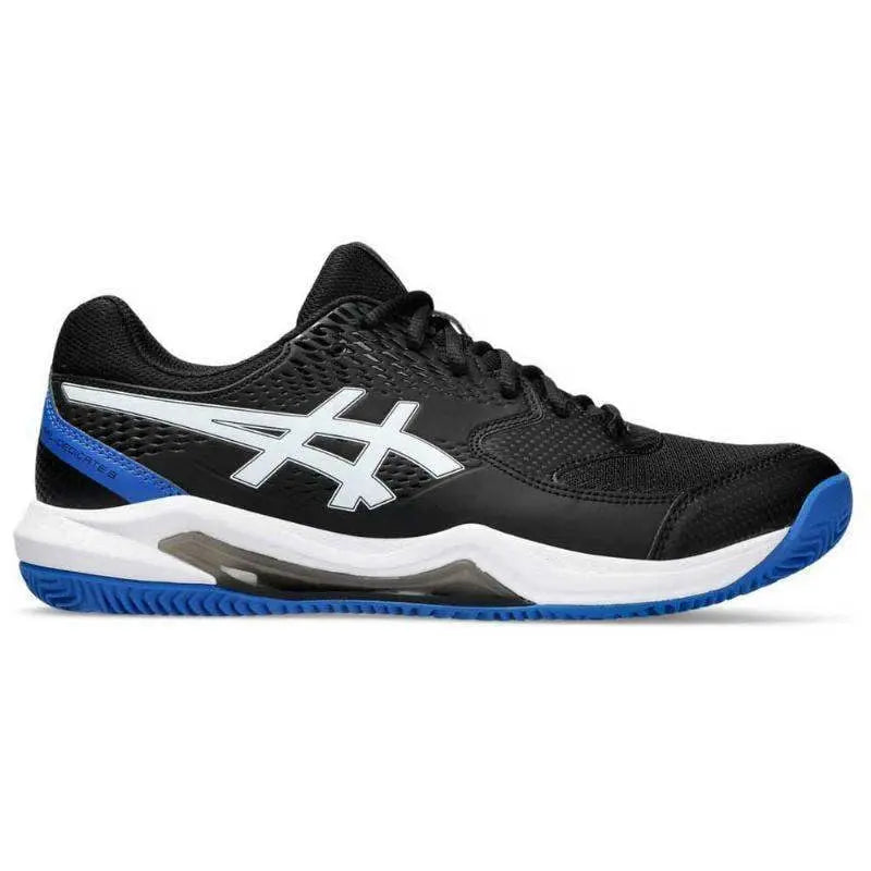 Zapatillas Asics Gel Dedicate 8 Clay Negro Azul Pádel Elite