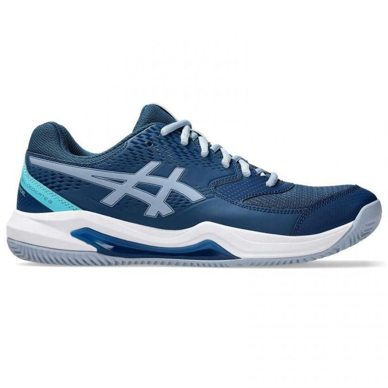 Zapatillas Asics Gel Dedicate 8 Padel Azul Mako Gris Pádel Elite