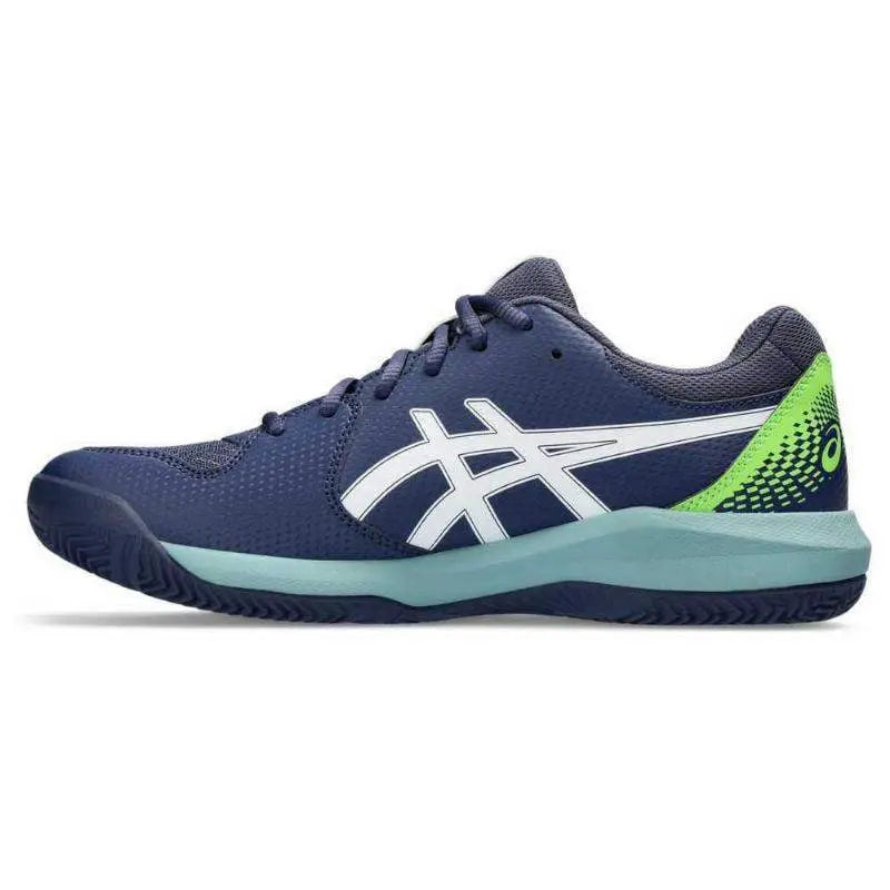 Zapatillas Asics Gel Dedicate 8 Padel Azul Oscuro Blanco Pádel Elite