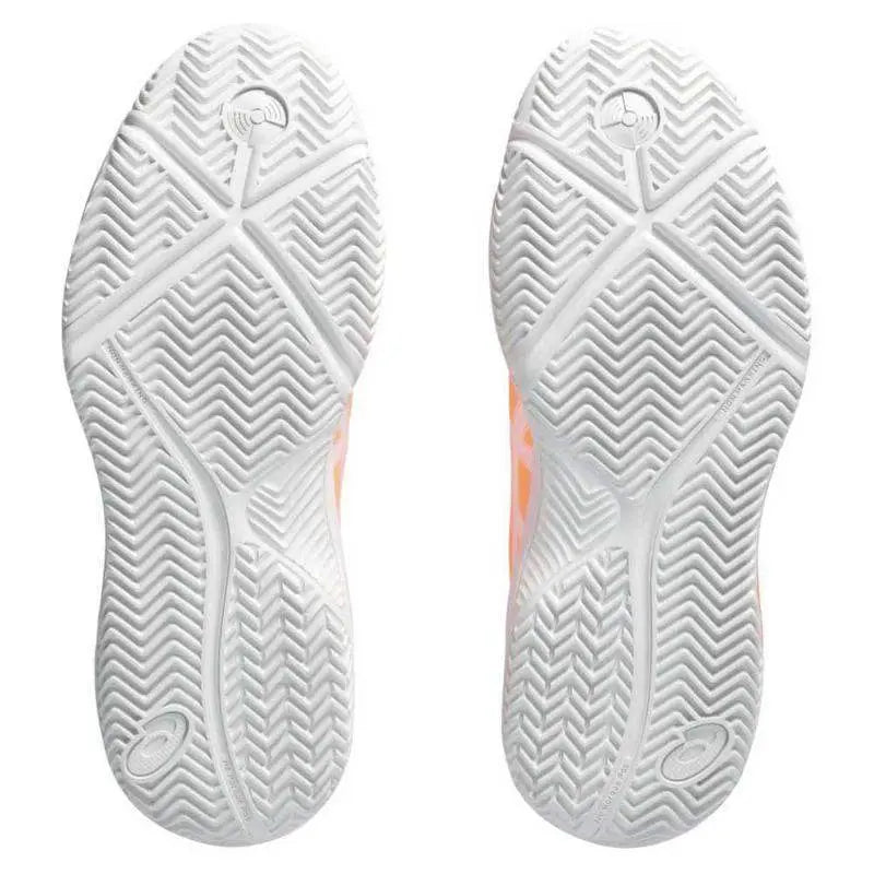 Zapatillas Asics Gel Dedicate 8 Padel Naranja Blanco Mujer Pádel Elite