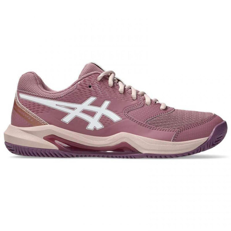 Zapatillas Asics Gel Dedicate 8 Padel Purpura Oxide Blanco Mujer Pádel Élite