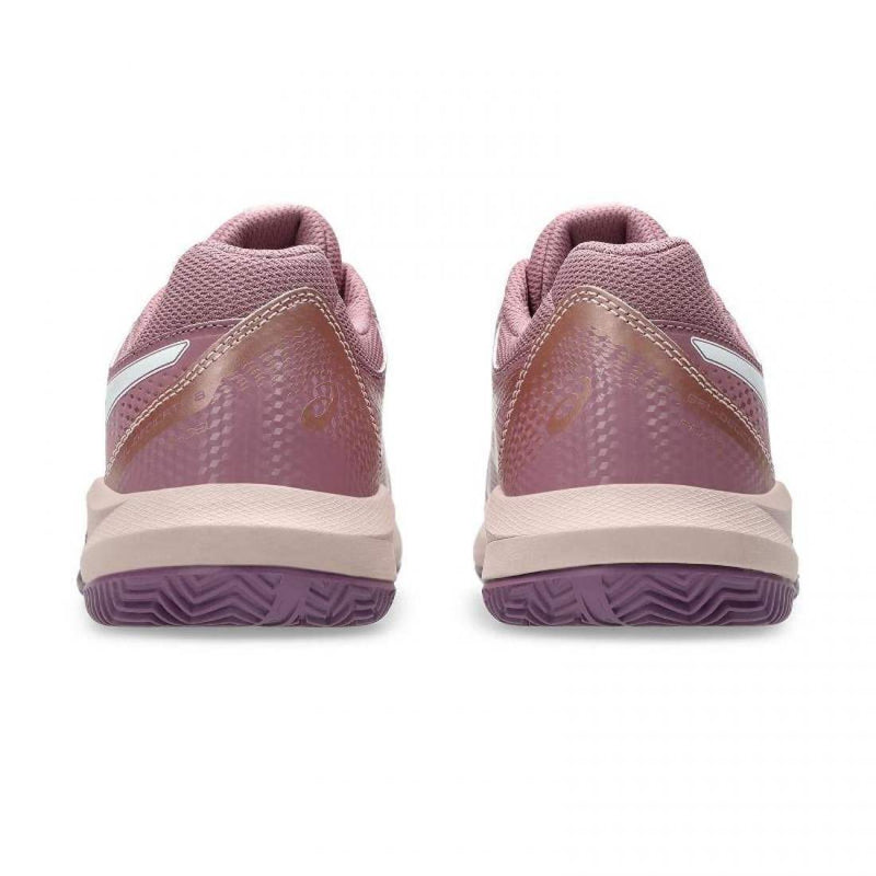 Zapatillas Asics Gel Dedicate 8 Padel Purpura Oxide Blanco Mujer Pádel Élite