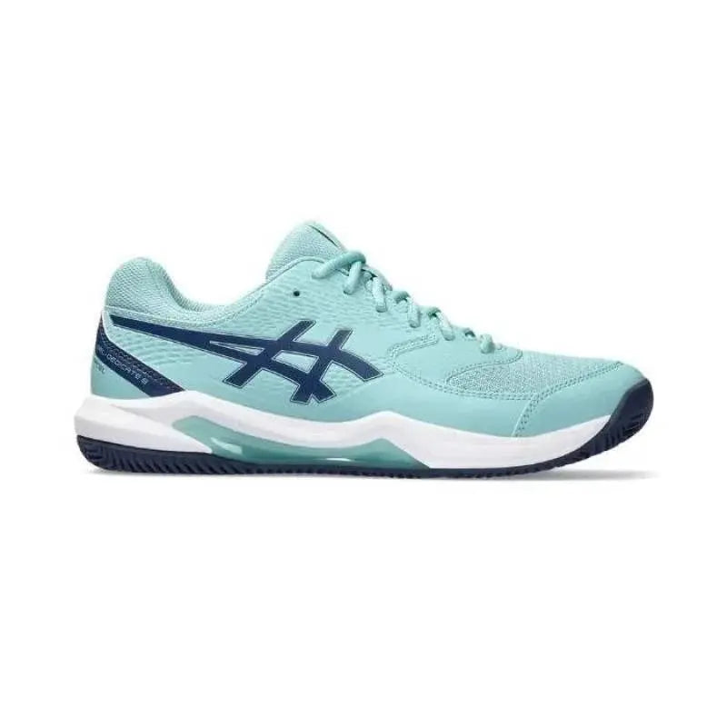 Zapatillas Asics Gel Dedicate 8 Padel Verde Azul Marino Pádel Elite