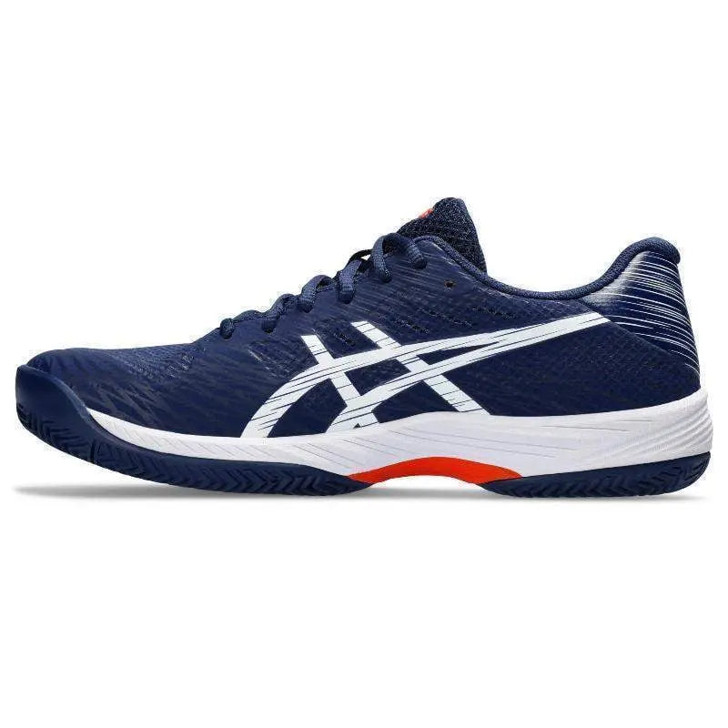 Zapatillas Asics Gel Game 9 Clay Azul Marino Blanco Pádel Elite