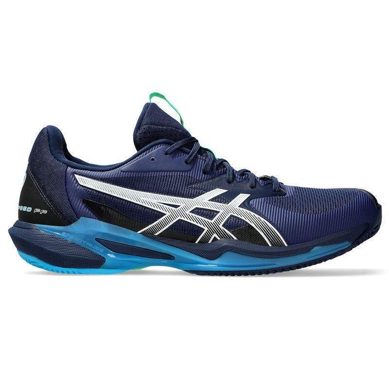 Zapatillas Asics Solution Speed FF 3 Clay Azul Blanco Pádel Elite