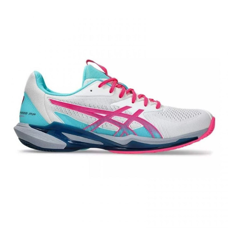 Zapatillas Asics Solution Speed FF 3 Padel Blanco Rosa Pádel Elite