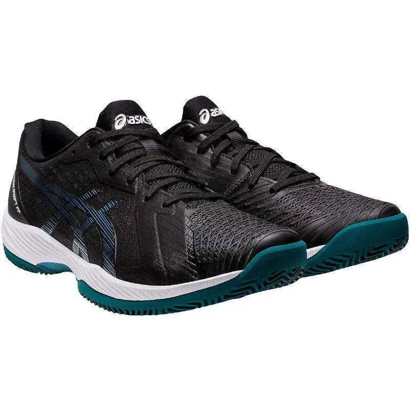 Zapatillas Asics Solution Swift FF Clay Negro Misty Pine Pádel Elite