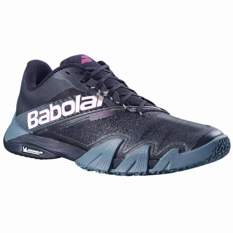 Zapatillas Babolat Jet Premura 2 Negro Azul Atlantico Pádel Elite