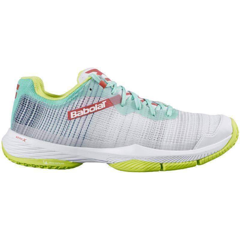 Zapatillas Babolat Jet Ritma Blanco Gris Mujer | Babolat Pádel Elite