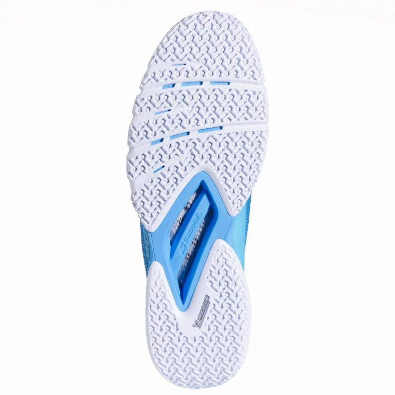 Zapatillas Babolat Juan Lebron Jet Premura 2 Azul Cian Blanco Pádel Elite