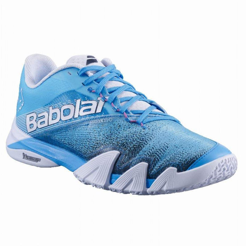 Zapatillas Babolat Juan Lebron Jet Premura 2 Azul Cian Blanco Pádel Elite