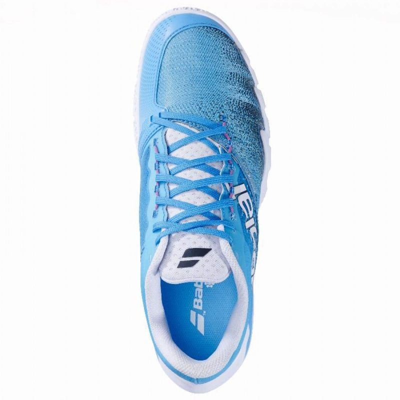 Zapatillas Babolat Juan Lebron Jet Premura 2 Azul Cian Blanco Pádel Elite