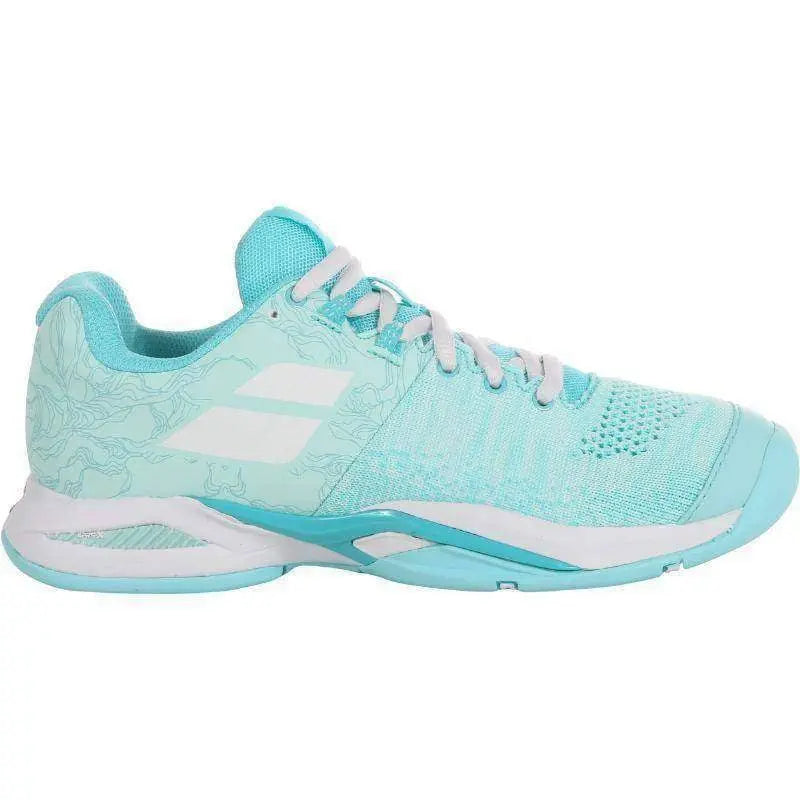 Zapatillas Babolat Propulse Blast Clay Azul Cielo Mujer Pádel Elite