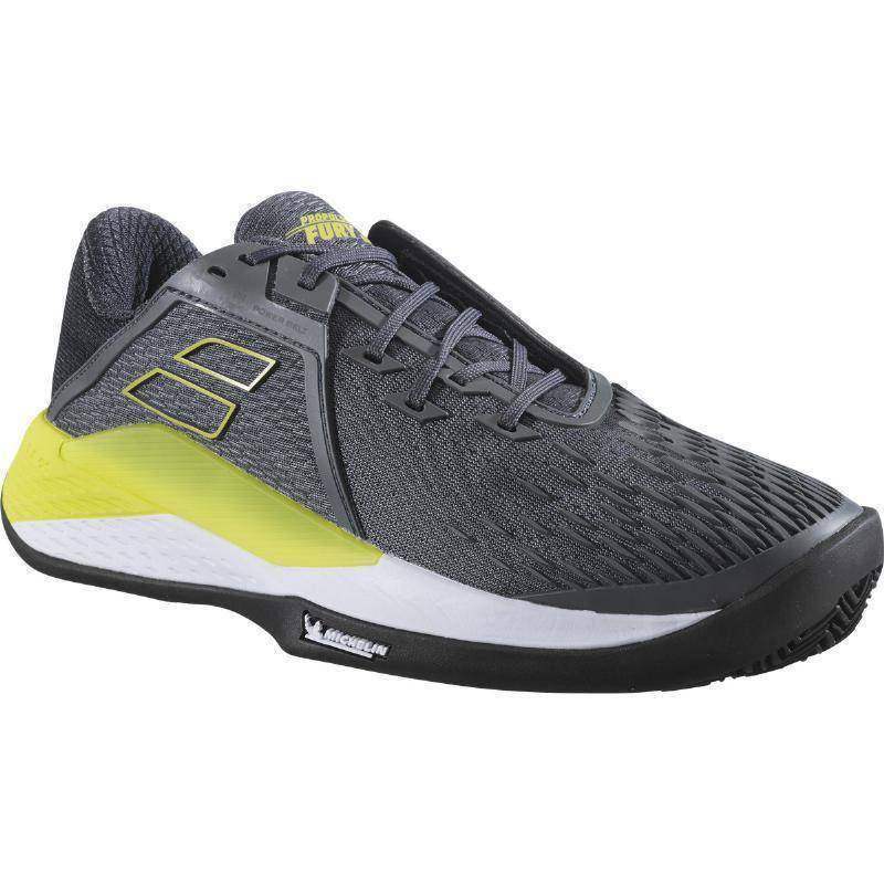 Zapatillas Babolat Propulse Fury 3 Clay Gris Oscuro Pádel Elite