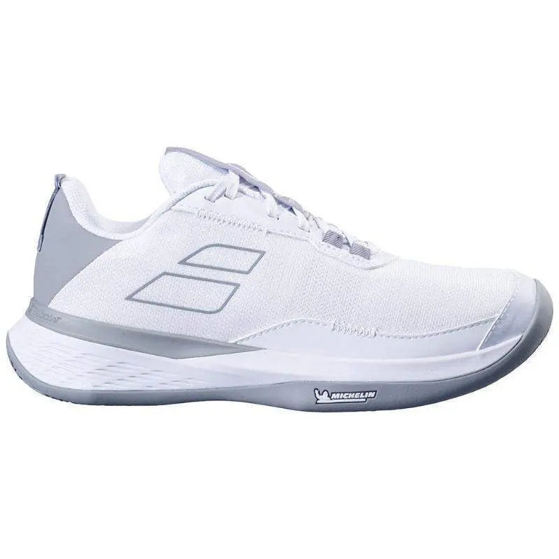 Zapatillas Babolat SFX EVO Clay Blanco Gris Mujer Pádel Elite