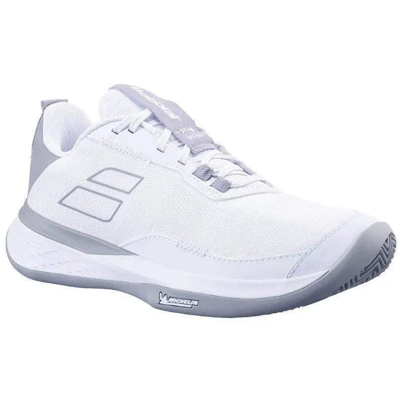 Zapatillas Babolat SFX EVO Clay Blanco Gris Mujer Pádel Elite