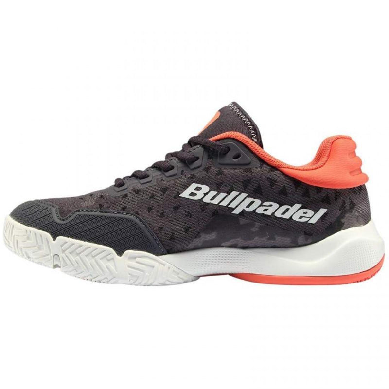 Zapatillas Bullpadel Flow 24I Gris Naranja Mujer Pádel Elite