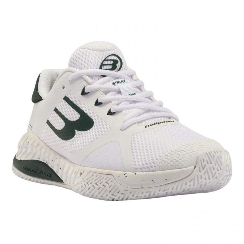 Zapatillas Bullpadel Gemma Triay Elite 24I Blanco Verde Mujer Pádel Élite