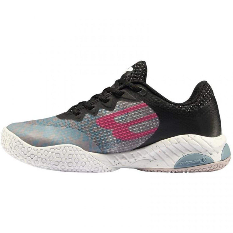 Zapatillas Bullpadel Ionic 24I Negro Gris Claro Mujer Pádel Elite